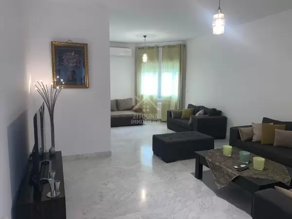 A louer un bel appartement S+2 meublé à la Marsa