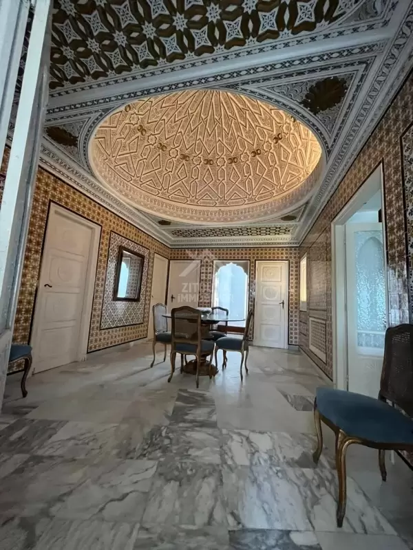 A vendre une demeure de charme à la Marsa Cube