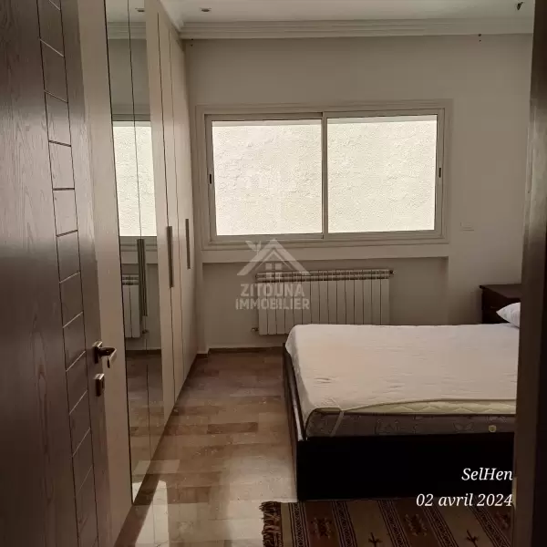 A louer Charmant appartement S+1 Meublé à La Marsa Ville