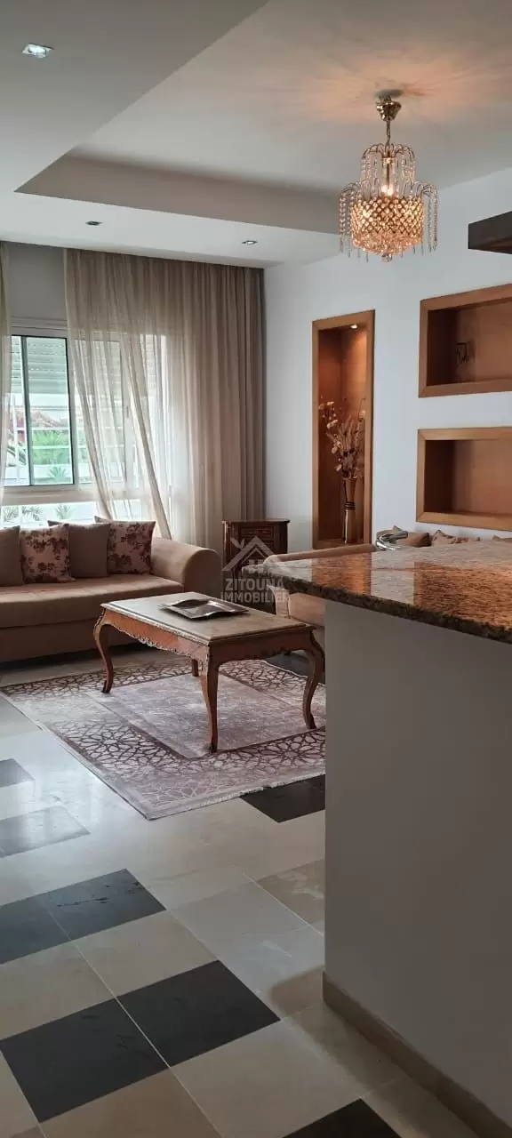 A louer un appartement meublé à la marsa
