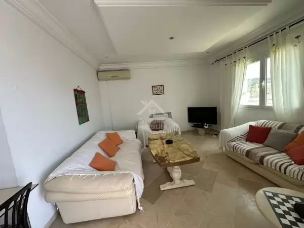 A Louer un appartement S+2 meublé à la Marsa Saada