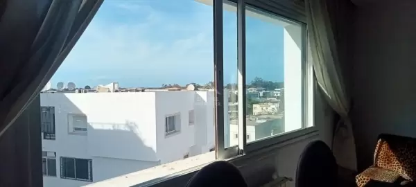 A louer un appartement meublé dans une résidence gardée à Gammarth Supérieur