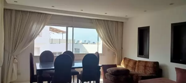 A louer un appartement meublé dans une résidence gardée à Gammarth Supérieur