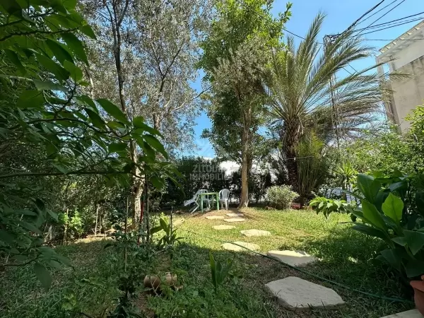 A louer un appartement s+1 meublé avec jardin à Sidi Bou Said