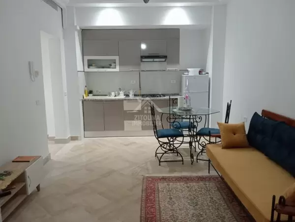 A louer un appartement au RDC à la Marsa plage