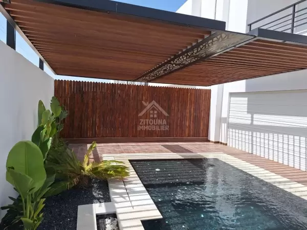 A vendre une villa au Port Financier de Raoued