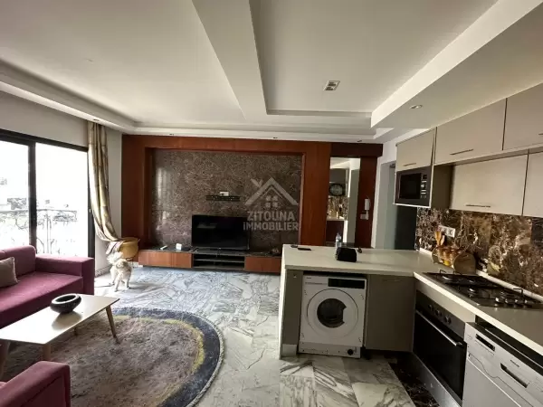 A louer un bel appartement s+2 meublé à la Marsa Plage